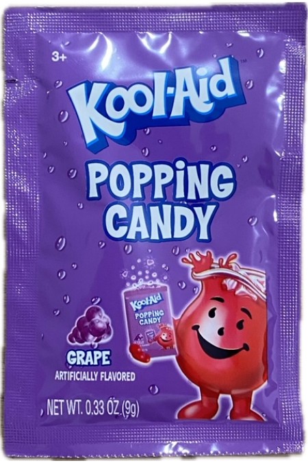 Kool-aid popping candy grape